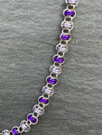Purple Barrel Chainmaille Necklace