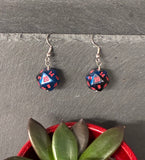 Mini D20 Earrings