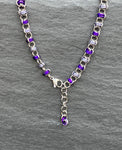 Purple Barrel Chainmaille Necklace