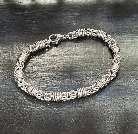 Orbital Byzantine Chainmaille Bracelet