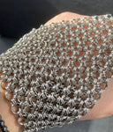 Japanese 12 in 2 Chainmaille Handflower
