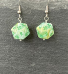 Mini D20 Earrings