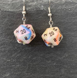 Mini D20 Earrings
