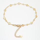 Gold Plated Stainless Steel Anklet