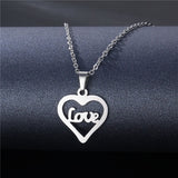 Love Heart Simple Necklace
