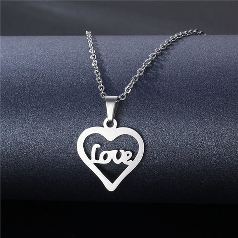 Love Heart Simple Necklace