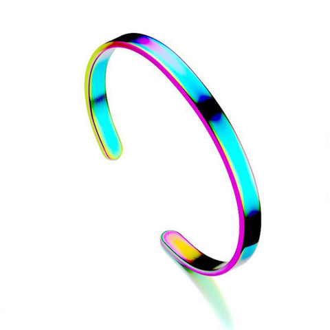 Stainless Steel Plain Bangle