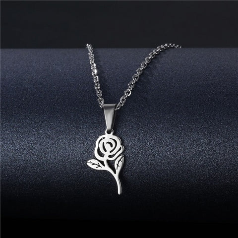Rose Simple Necklace