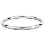 Solid Stainless Steel Bangle