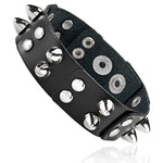 Studded Leather Cuff Bracelet