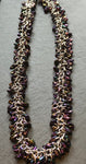 Purple Iris Statement Necklace