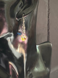 Crystal Byzantine Heart Earrings