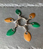 6 Dragon Scale Stitch Markers