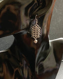 Cleopatra Chainmaille Statement Earrings