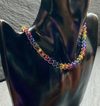 Rainbow Barrel Pride Chain necklace