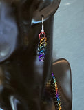 Half Persian 3 in 1 Dark Rainbow Earrings