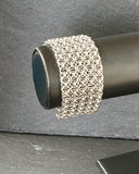 Chunky Stainless Steel Helm Maille Cuff