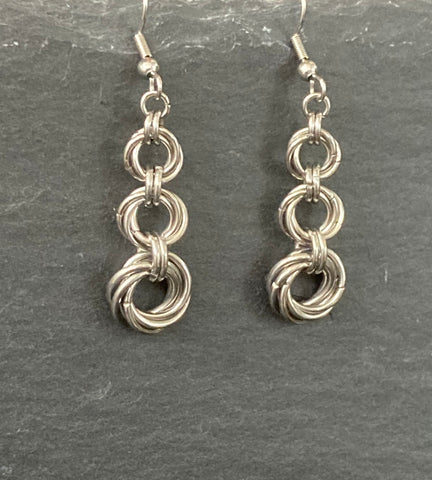 Mobius Ring Earrings