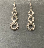 Mobius Ring Earrings